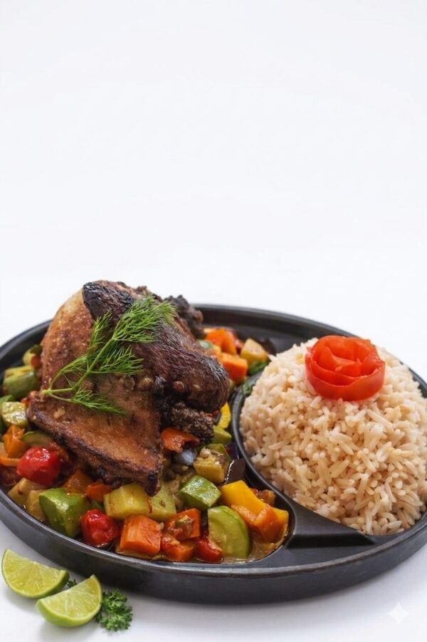 Ratatouille + Pintade Grillée